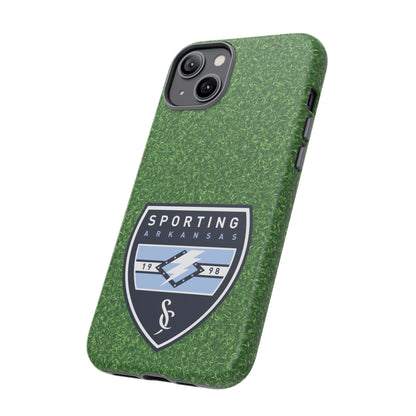 Tough Case (iPhone)  (Soccer Pitch Pattern)