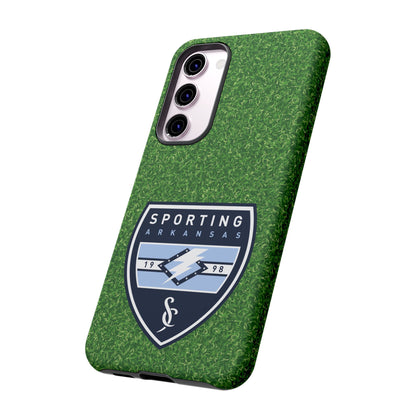 Tough Case (Samsung)  (Soccer Pitch Pattern)