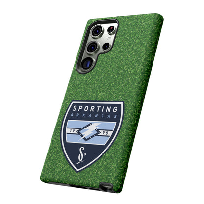 Tough Case (Samsung)  (Soccer Pitch Pattern)