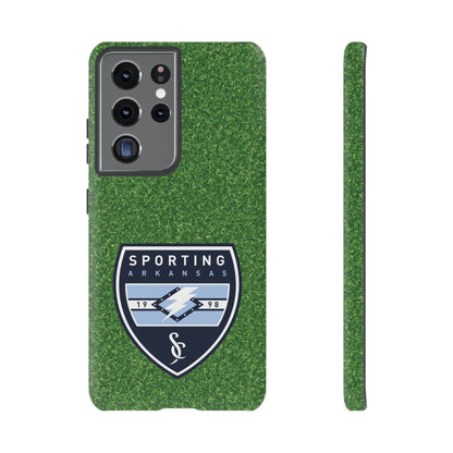 Tough Case (Samsung)  (Soccer Pitch Pattern)