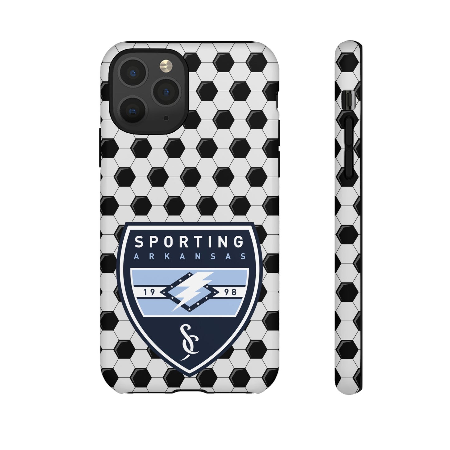 Tough Case (iPhone)  (Soccer Ball Pattern)