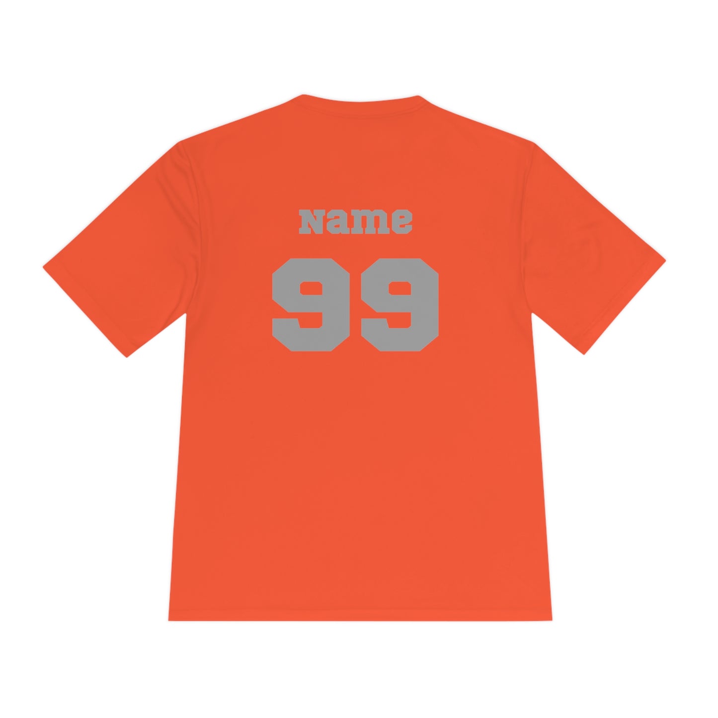 CUSTOM: Sport-Tek T-Shirt (SS) Moisture Wicking  [Player Name | Number]