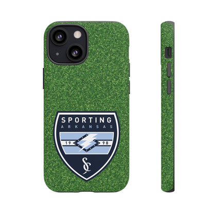 Tough Case (iPhone)  (Soccer Pitch Pattern)