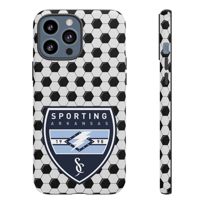 Tough Case (iPhone)  (Soccer Ball Pattern)