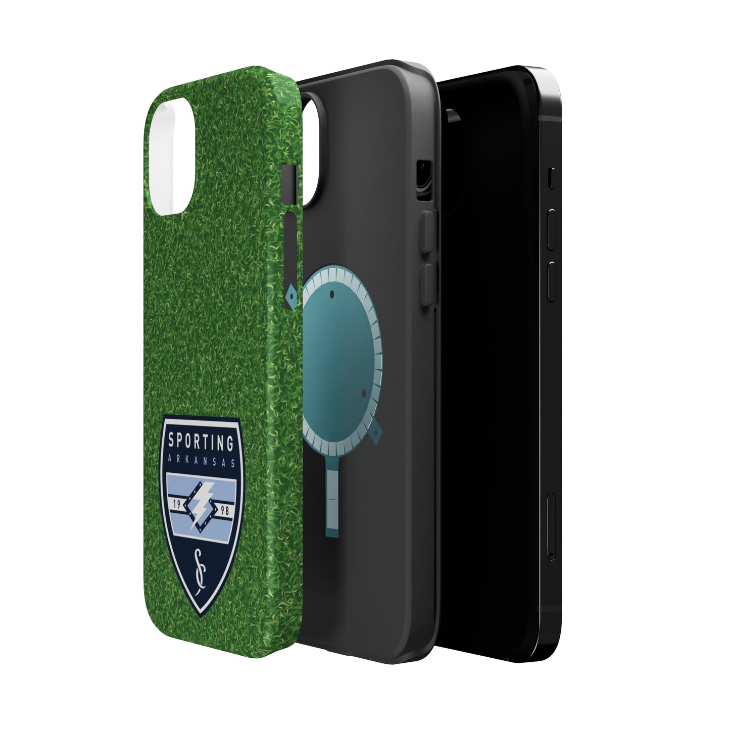 MagSafe Tough Case (iPhone)  (Soccer Pitch Pattern)