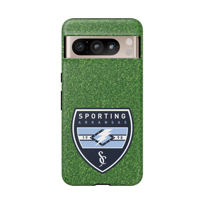 Tough Case (Pixel)  (Soccer Pitch Pattern)