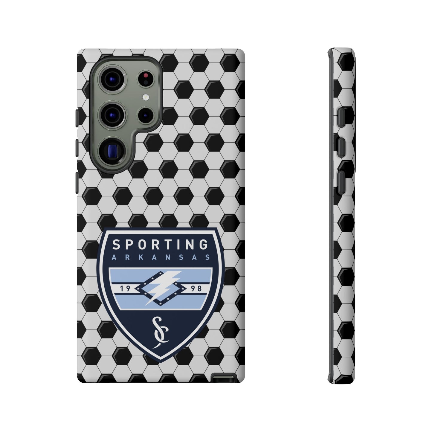 Tough Case (Samsung)  (Soccer Ball Pattern)