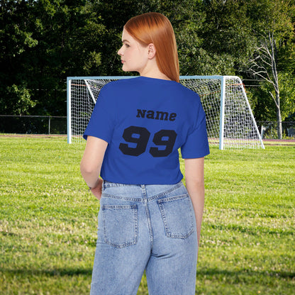 CUSTOM: Bella+Canvas T-Shirt (SS) Soccer Sideline Social Club [Player Name | Number]