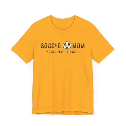 Bella+Canvas T-Shirt (SS) Soccer Mom | Finance