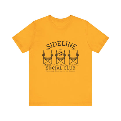 CUSTOM: Bella+Canvas T-Shirt (SS) Soccer Sideline Social Club [Player Name | Number]