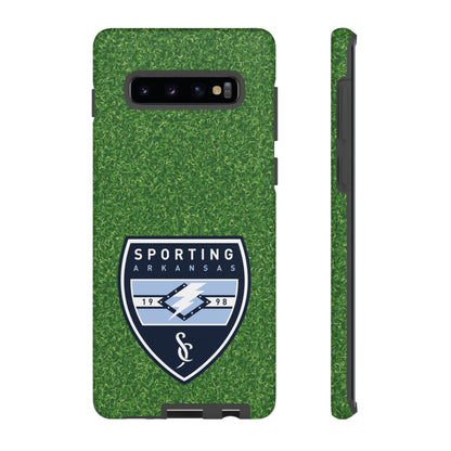 Tough Case (Samsung)  (Soccer Pitch Pattern)