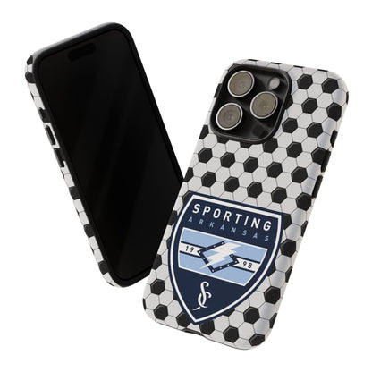 Tough Case (iPhone)  (Soccer Ball Pattern)