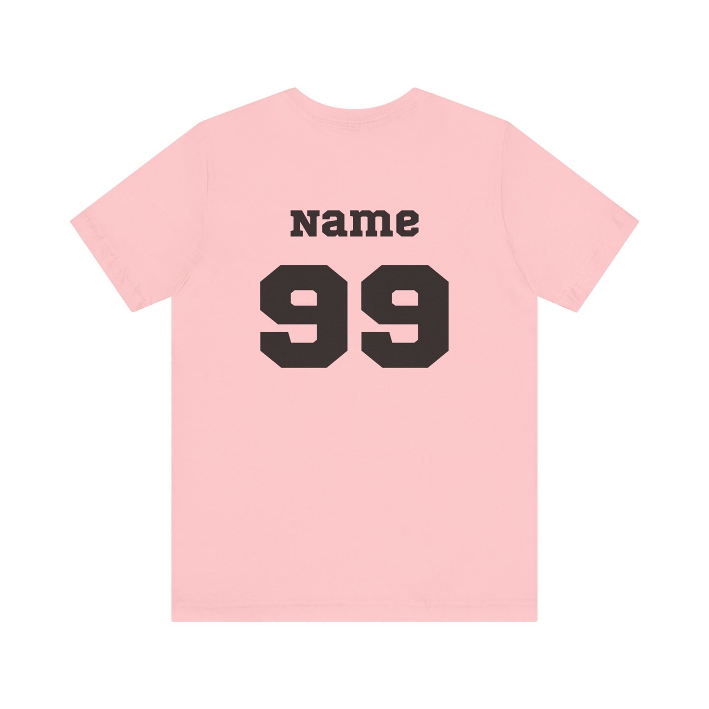 CUSTOM: Bella+Canvas T-Shirt (SS) Soccer Mom (Friends) [Player Name | Number]