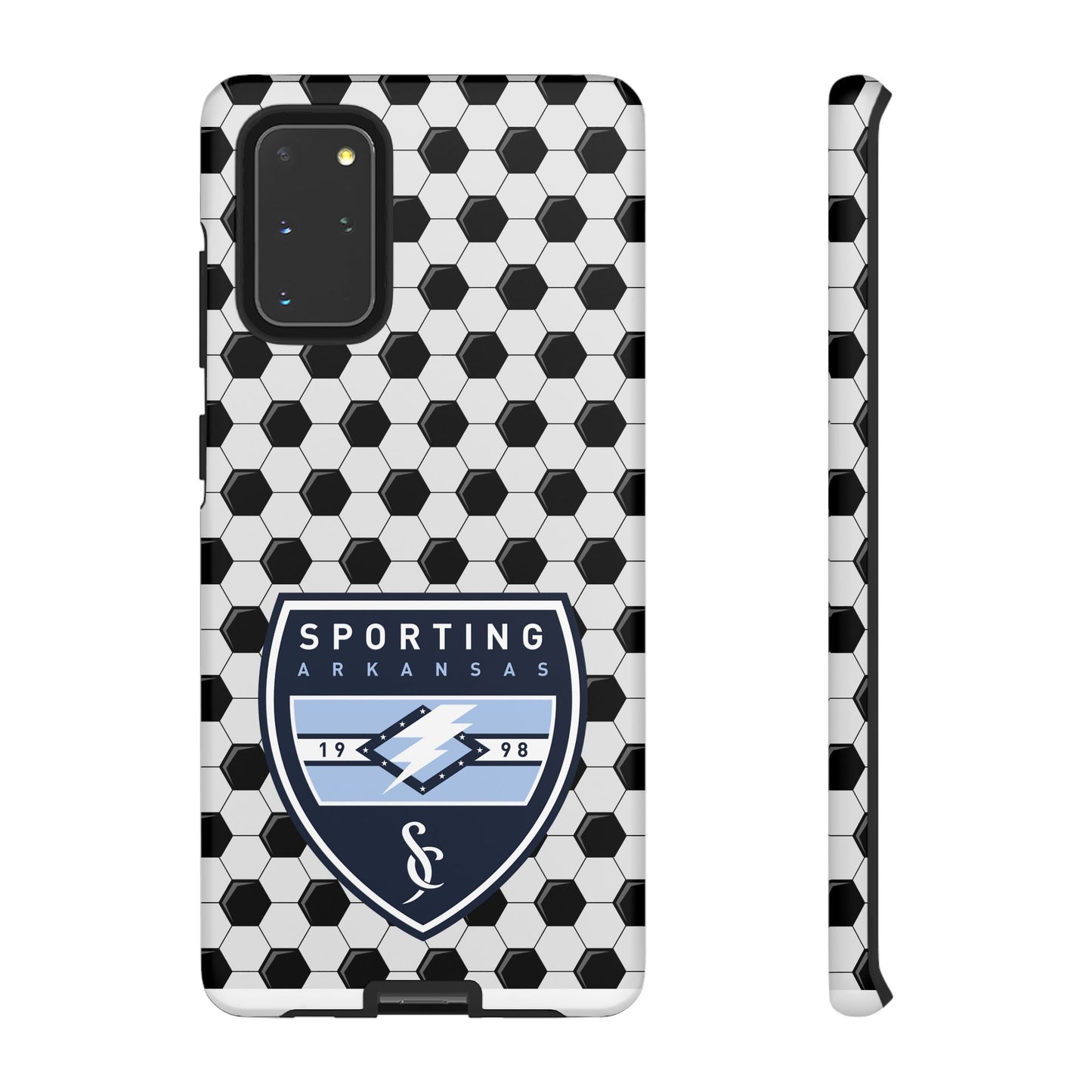 Tough Case (Samsung)  (Soccer Ball Pattern)