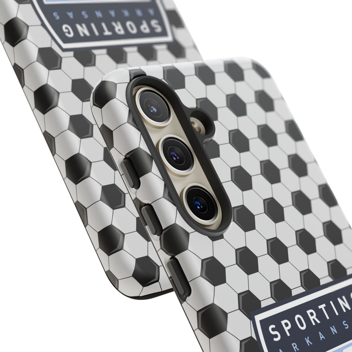 Tough Case (Samsung)  (Soccer Ball Pattern)