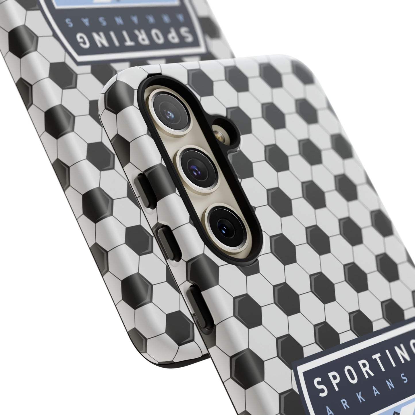 Tough Case (Samsung)  (Soccer Ball Pattern)