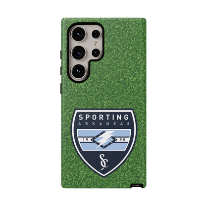 Tough Case (Samsung)  (Soccer Pitch Pattern)