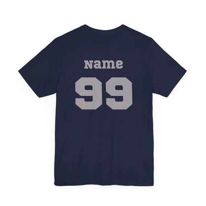 CUSTOM: Bella+Canvas T-Shirt (SS)  [Player Name | Number] [#SAR10.00020]