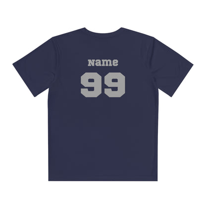 CUSTOM: Sport-Tek Youth T-Shirt (SS) Moisture Wicking  [Player Name | Number]