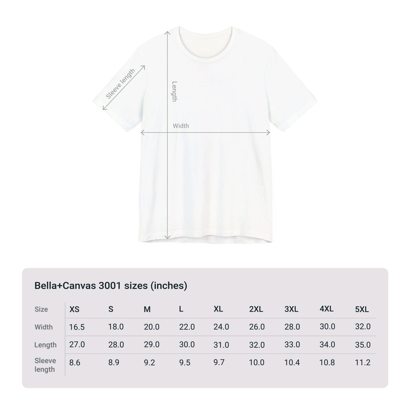 Bella+Canvas T-Shirt (SS) XOXO