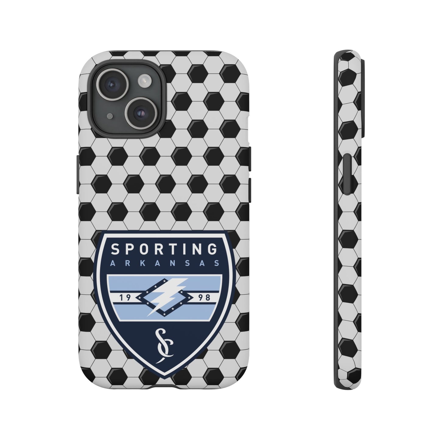 Tough Case (iPhone)  (Soccer Ball Pattern)