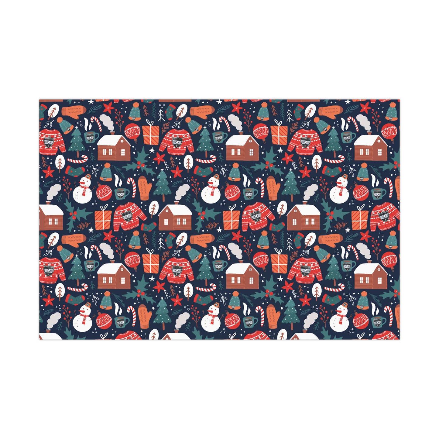 Holiday Gift Wrap  (Holiday Sweater Pattern)