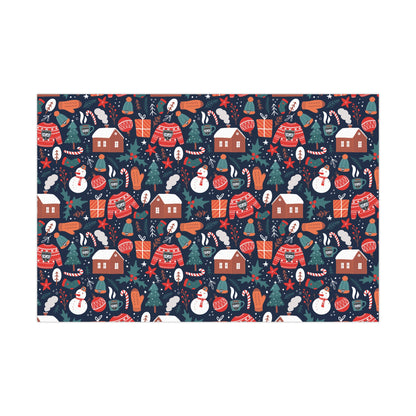 Holiday Gift Wrap  (Holiday Sweater Pattern)