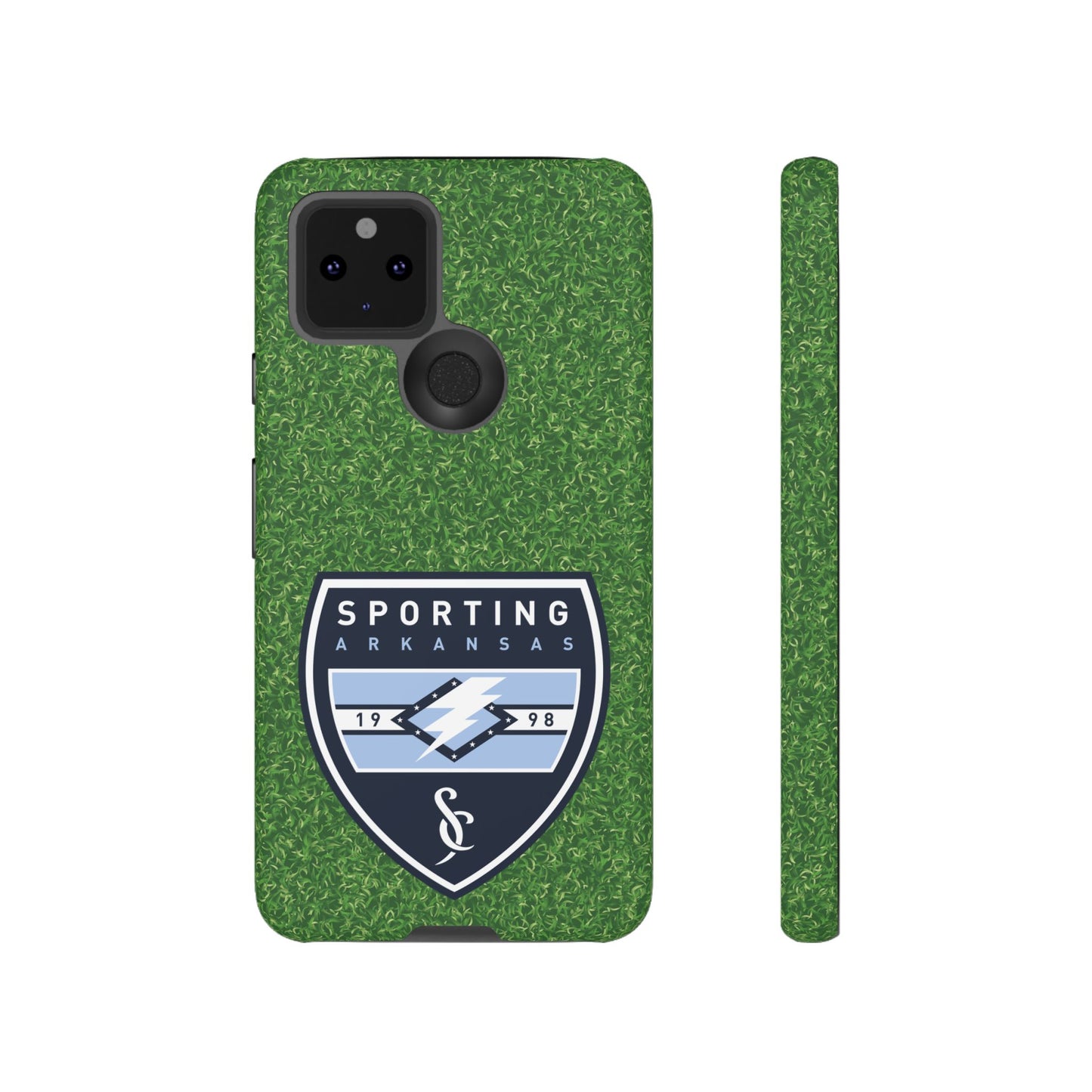 Tough Case (Pixel)  (Soccer Pitch Pattern)