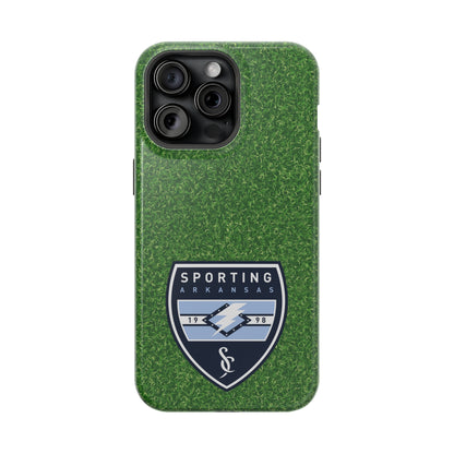 MagSafe Tough Case (iPhone)  (Soccer Pitch Pattern)