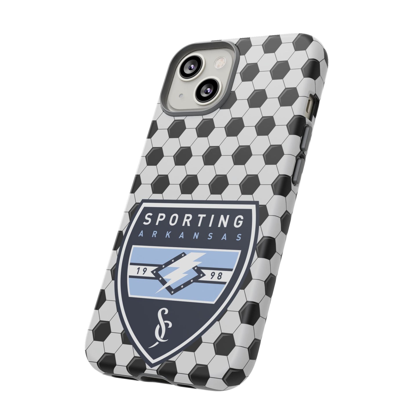 Tough Case (iPhone)  (Soccer Ball Pattern)