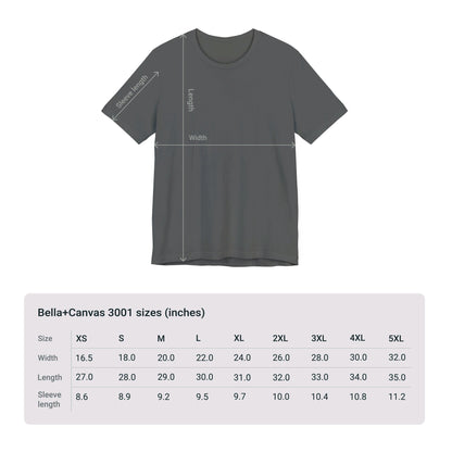 Bella+Canvas T-Shirt (SS) Stay; Black|White B