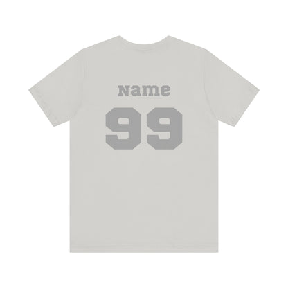 CUSTOM: Bella+Canvas T-Shirt (SS)  [Player Name | Number] [#SAR10.00020]