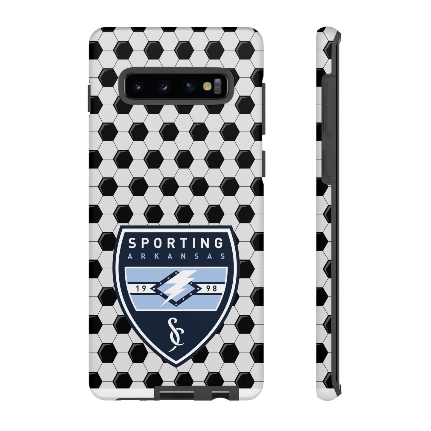 Tough Case (Samsung)  (Soccer Ball Pattern)