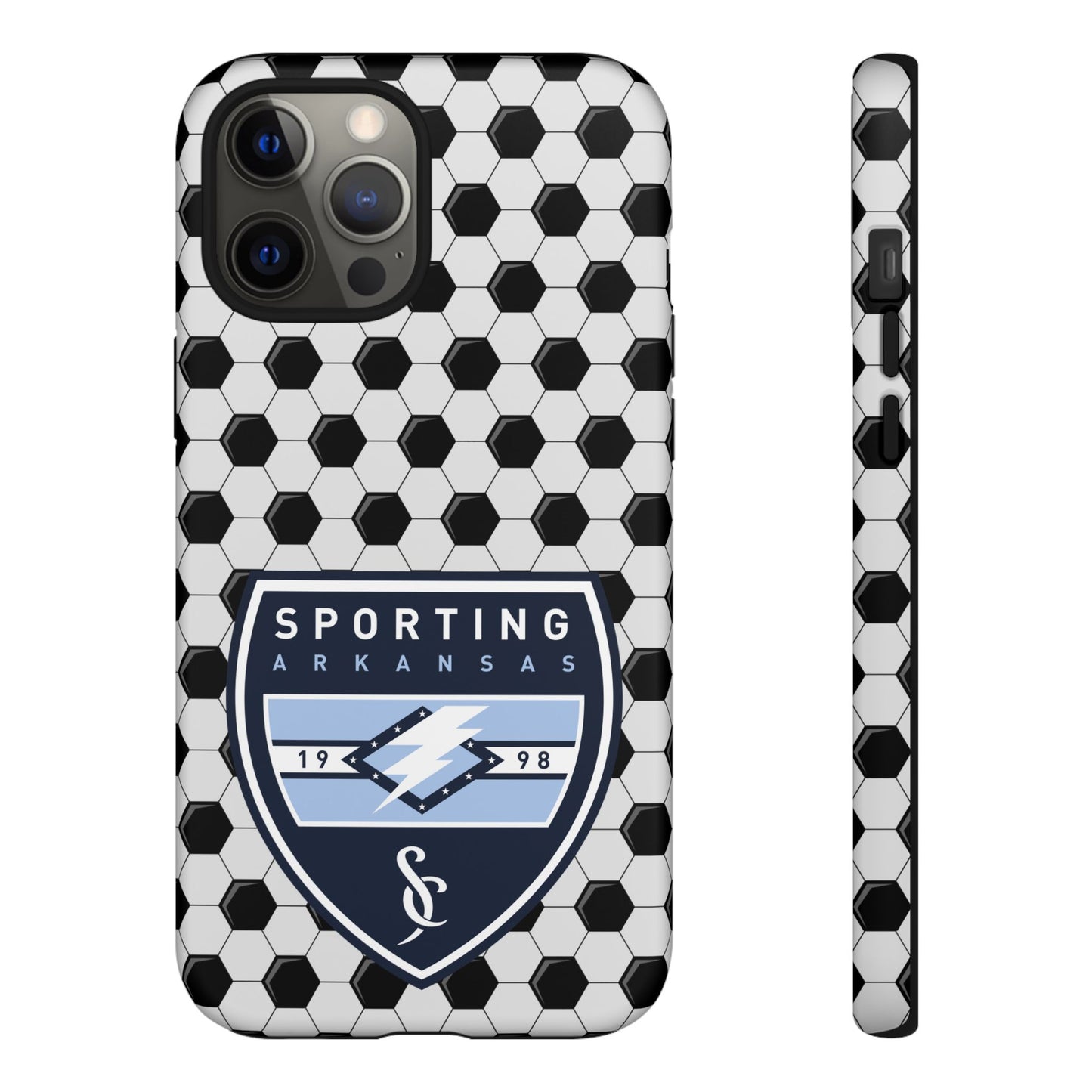 Tough Case (iPhone)  (Soccer Ball Pattern)