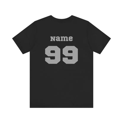 CUSTOM: Bella+Canvas T-Shirt (SS)  [Player Name | Number] [#SAR10.00020]