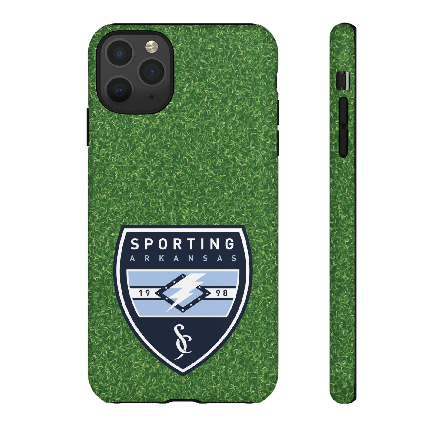 Tough Case (iPhone)  (Soccer Pitch Pattern)