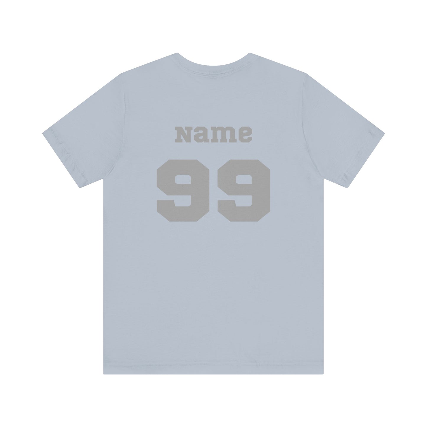 CUSTOM: Bella+Canvas T-Shirt (SS)  [Player Name | Number] [#SAR10.00020]