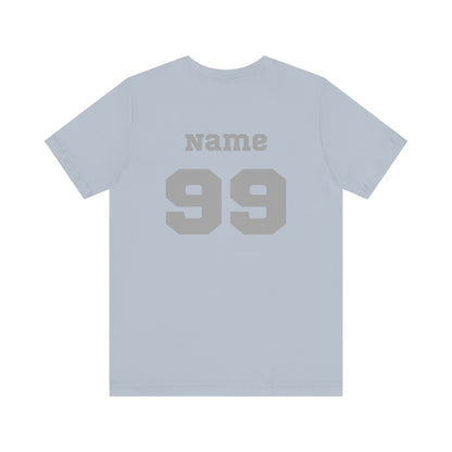 CUSTOM: Bella+Canvas T-Shirt (SS)  [Player Name | Number] [#SAR10.00020]