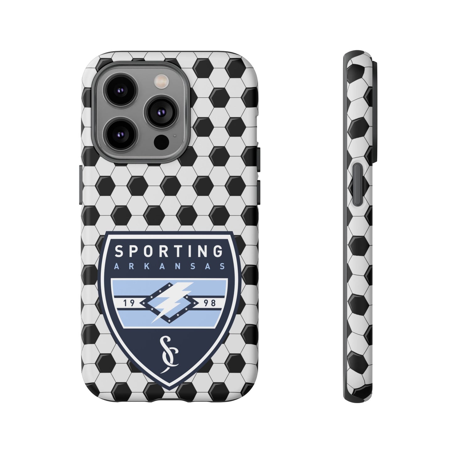 Tough Case (iPhone)  (Soccer Ball Pattern)