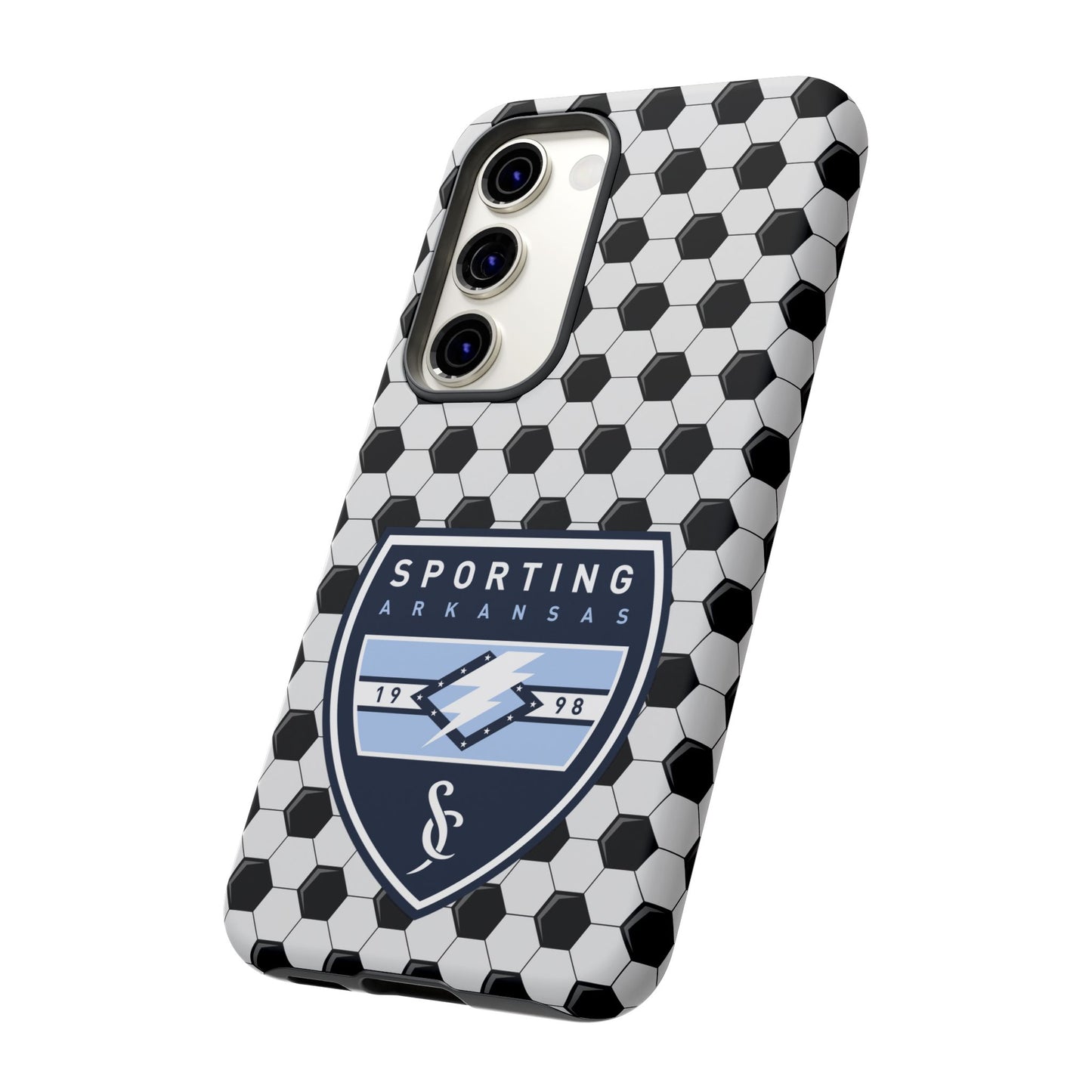 Tough Case (Samsung)  (Soccer Ball Pattern)