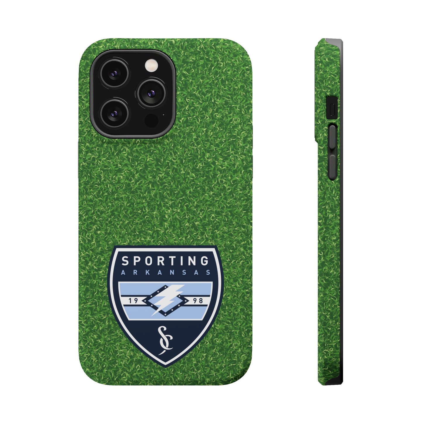 MagSafe Tough Case (iPhone)  (Soccer Pitch Pattern)