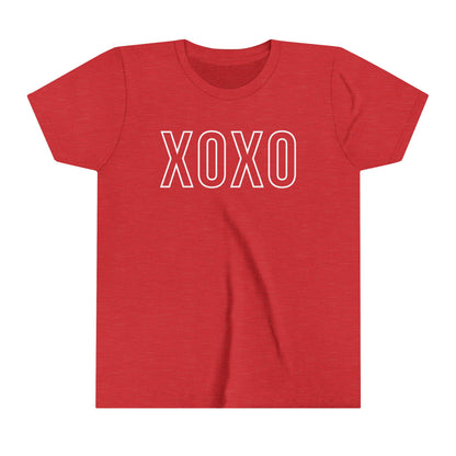 Bella+Canvas Youth T-Shirt (SS) XOXO