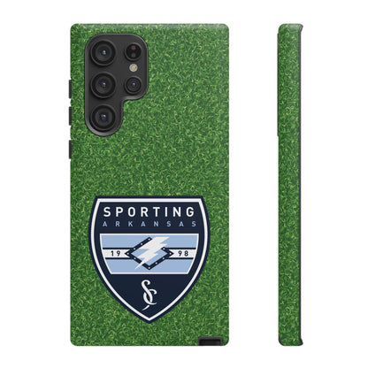 Tough Case (Samsung)  (Soccer Pitch Pattern)