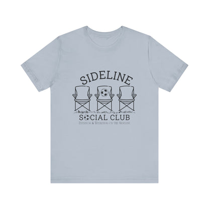 CUSTOM: Bella+Canvas T-Shirt (SS) Soccer Sideline Social Club [Player Name | Number]