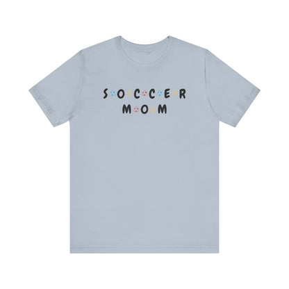 CUSTOM: Bella+Canvas T-Shirt (SS) Soccer Mom (Friends) [Player Name | Number]