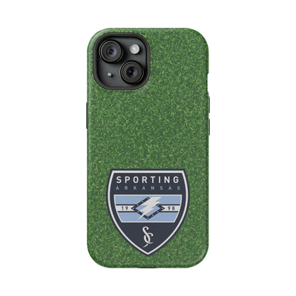 MagSafe Tough Case (iPhone)  (Soccer Pitch Pattern)