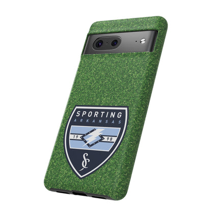 Tough Case (Pixel)  (Soccer Pitch Pattern)