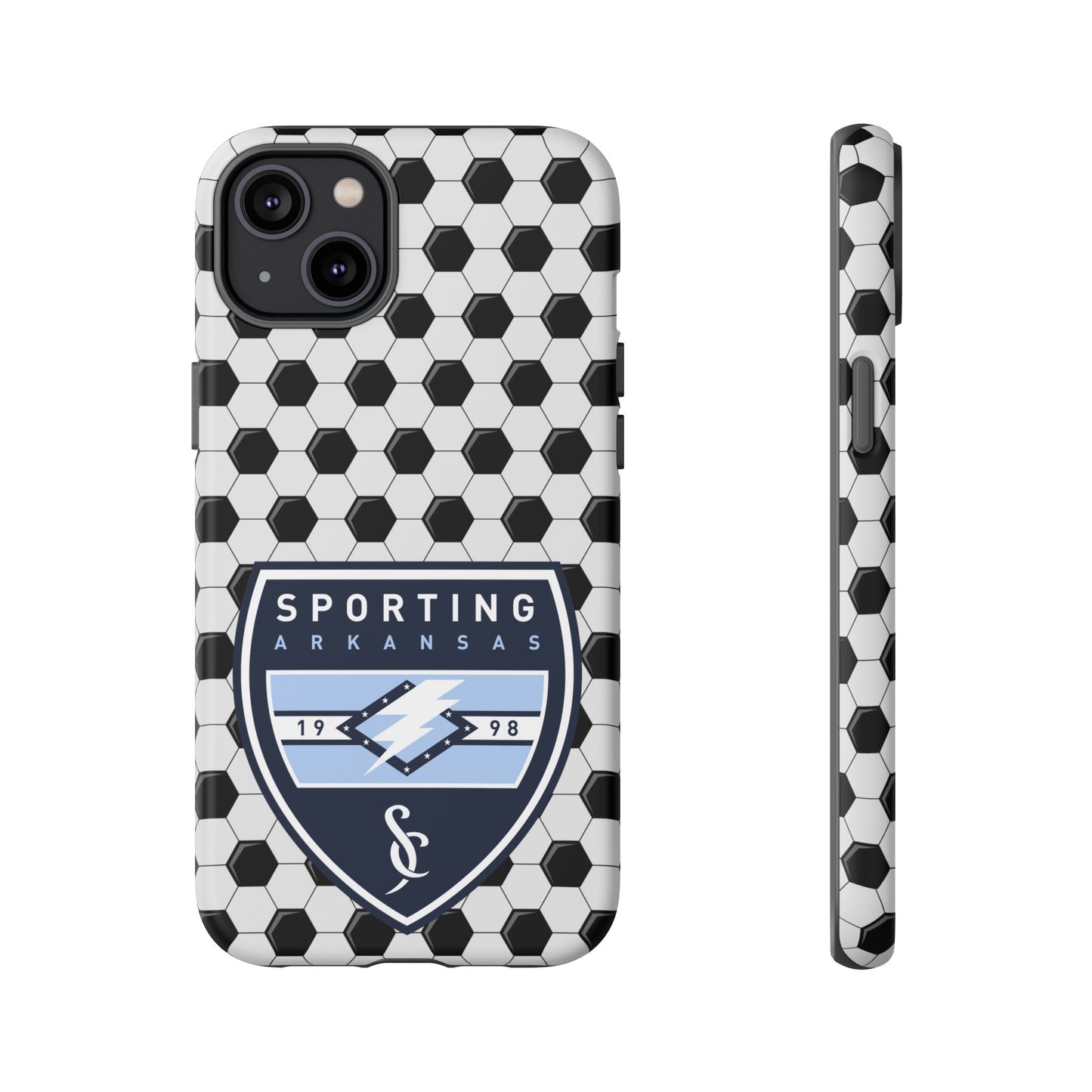 Tough Case (iPhone)  (Soccer Ball Pattern)