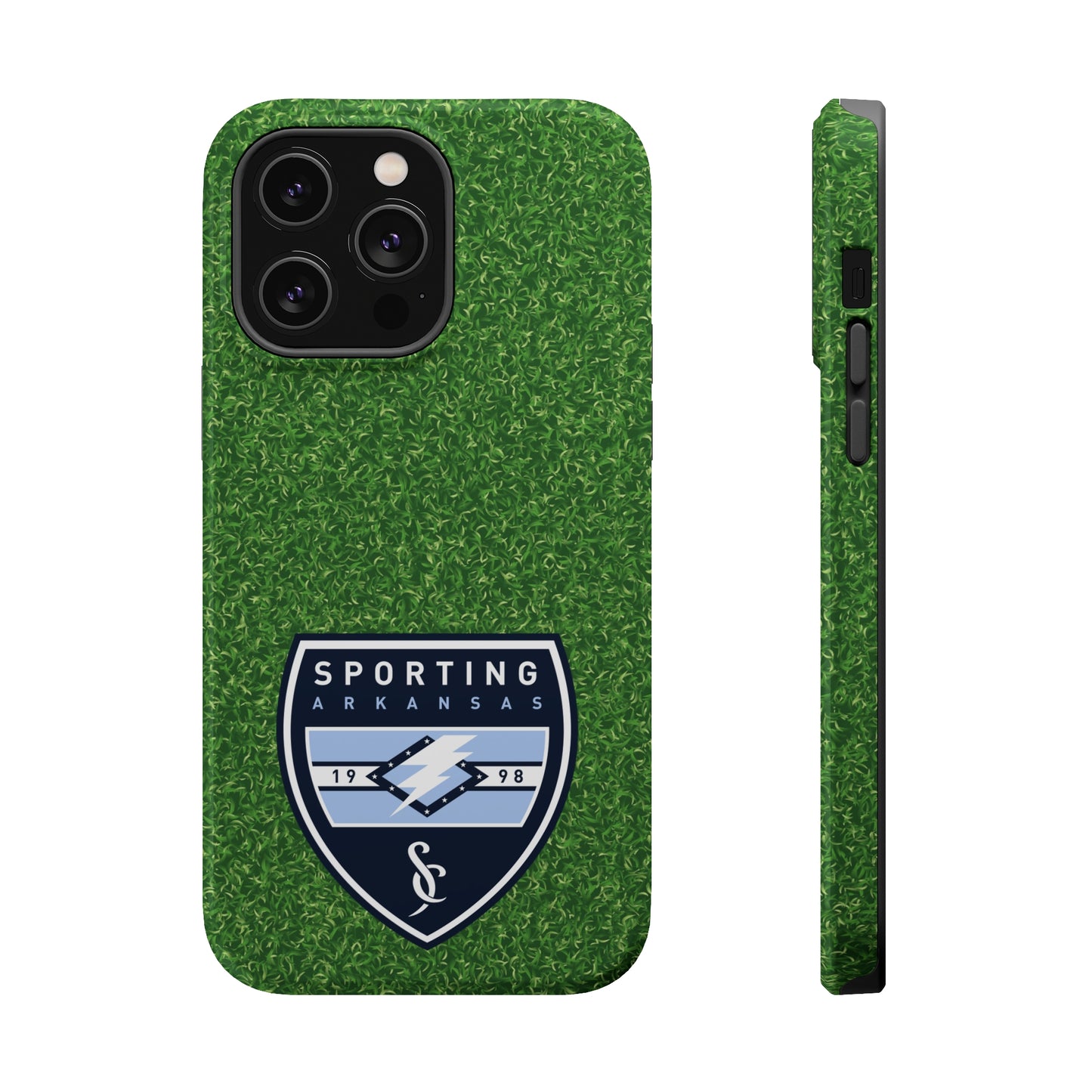 MagSafe Tough Case (iPhone)  (Soccer Pitch Pattern)