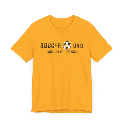 Bella+Canvas T-Shirt (SS) Soccer Dad | Finance